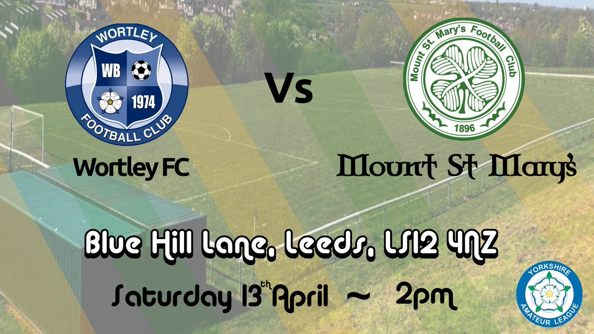 This week's game sees the hoops travel to @wortleyfc. Mary's were beat 3-2 in the closely fought reverse fixture. @OfficialYAL #MSM