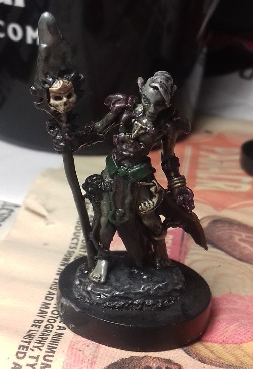 corbietalons's tweet photo. I've only been playing regularly for about a year and a half, but checking out Baldur's Gate by chance in middle school was what first got me interested in RPGs. Now I kind of write them!
No character art at the moment, so here are my two most recently painted PCs. #DnDSelfie https://t.co/hd7hu5ttS8