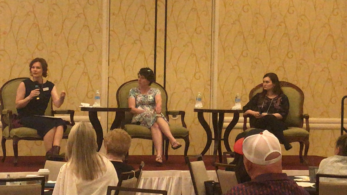 MidessaC's tweet photo. Last session of the day!
Conversations on Recovery with speakers Katie Moore &amp; Bailey Watt.  #ENGAGETST #TSTSUMMIT2019 https://t.co/ZELcjzt1Lp