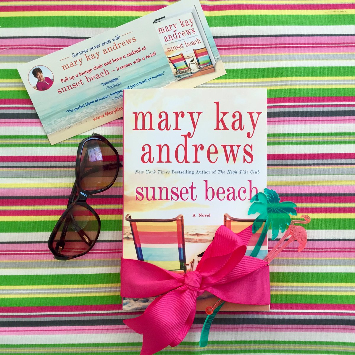 Redcanoereader's tweet photo. https://t.co/jZ8dqgjCWr My review of @mkayandrews latest is up! It’s a must for your summer reading list! @megtandemlit #sunsetbeachbook https://t.co/9ljRGGbM8F