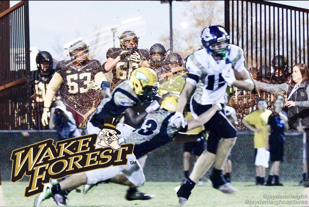 FroggeMichael's tweet photo. 110% committed to Wake Forest University. Excited to be a Demon Deacon!!🎩 https://t.co/nQbSpVJmjM