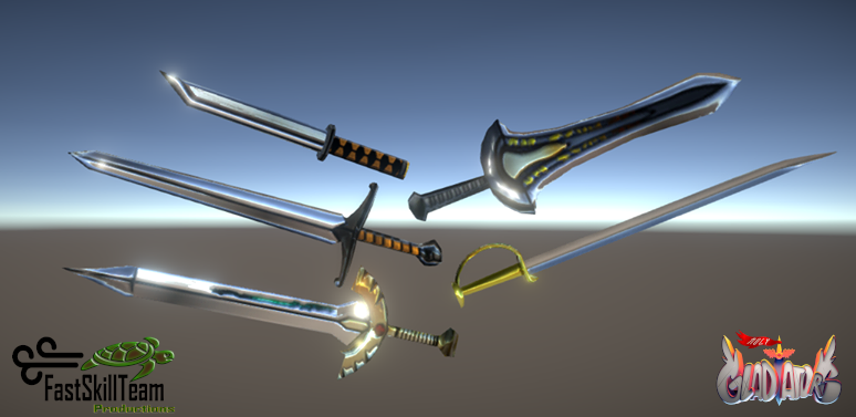 FastSkillTeam's tweet photo. We thought this #WeaponsWednesday would be a good time to show off our upcoming mobile game, Holy Gladiators, again! Check out these epic swords that are ready to be wielded and do some damage!

#HolyGladiators #HG #MobileGaming #FST #FastSkillTeam #Swords #RPG #IndieDev #GameDev https://t.co/izPbb1OG4V