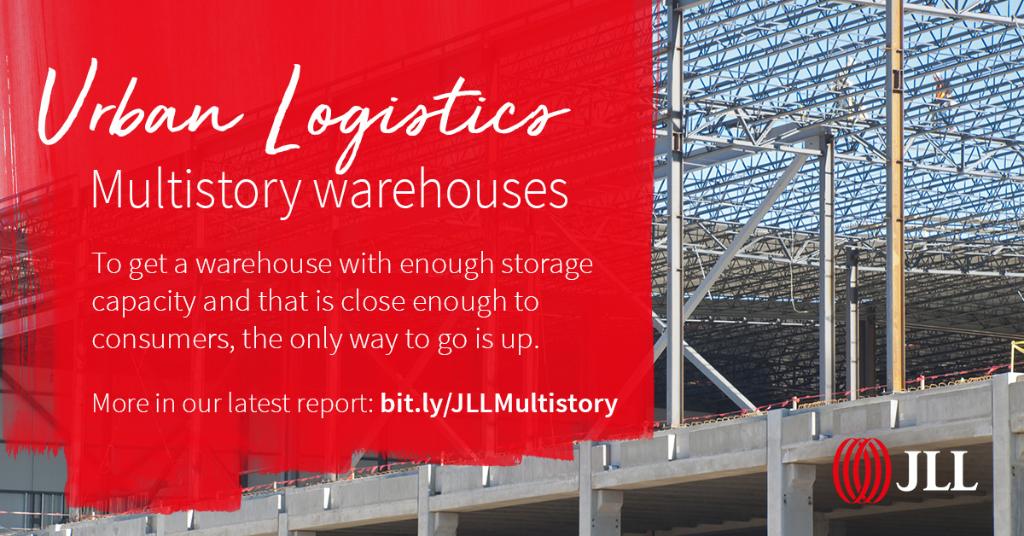 Can multistory #warehouses bridge the gap between service and cost? More in our latest report on #UrbanLogistics: jll.link/6010EjSZe #lastmile #urbaninfill
