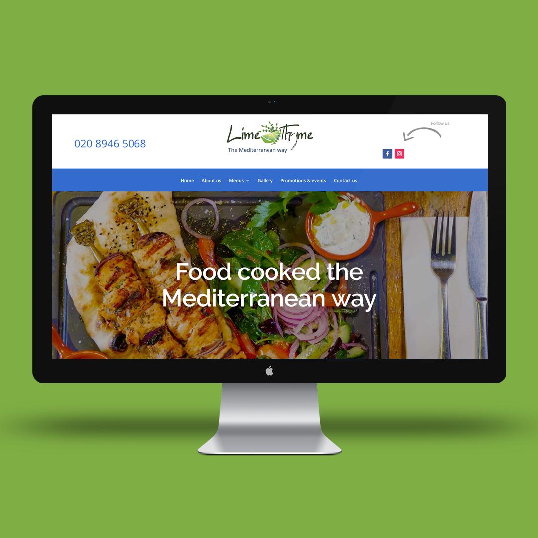 LucidDesignUK's tweet photo. The latest update to Lime and Thyme website 

#webdesign #websitedesign #webdesigner #design #designagency #RaynesPark #Mediterraneanrestaurant #Food #Traditional https://t.co/sUr29KkAZo