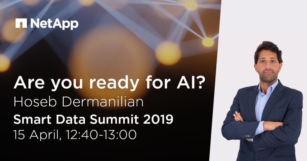 HosebDM's tweet photo. Join me next week at #SmartDataSummit #Dubai to hear morw about @NetApp's great partnership with @nvidia in building #AI ready infrastructures https://t.co/6tDYe7f5LF