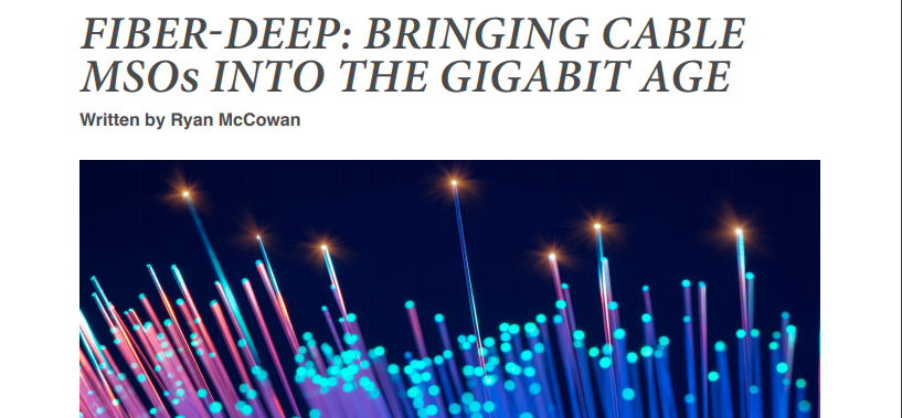 Adtran's tweet image. Fiber deep has many benefits, all centered around giving cable #MSOs the technology architecture required for relevancy in the Gigabit age. #Broadband #FiberDeep #Fiber #Gigabit #Technology bit.ly/2HY3XUb