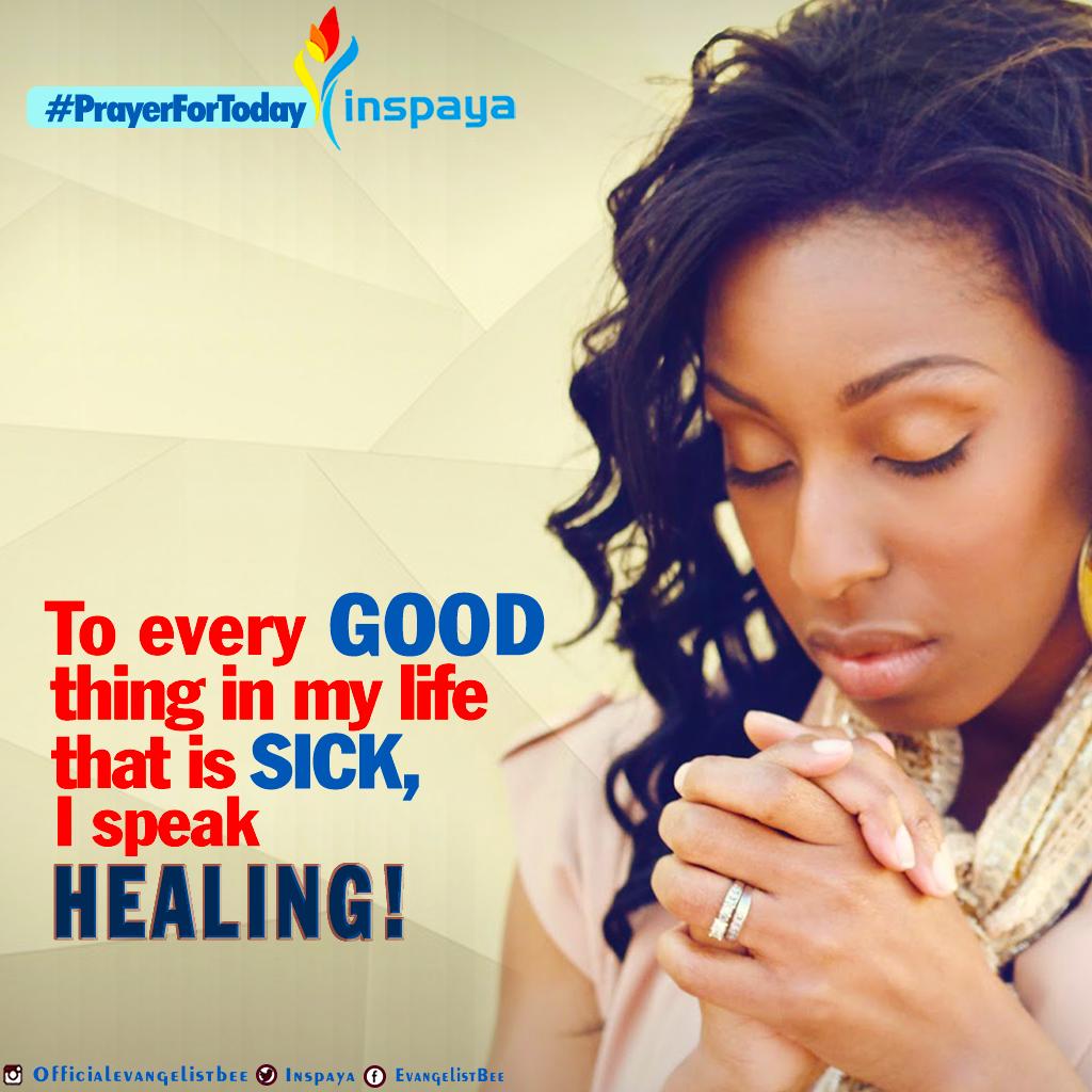 EvangelistBee's tweet photo. I SPEAK HEALING!!!
#PrayerForToday
To Every
GOOD thing in my LIFE
that is SICK
I SPEAK HEALING
In the name of JESUS
#PRAY #PowerBullets #Inspaya #askEVB https://t.co/dvtBkv2fs8