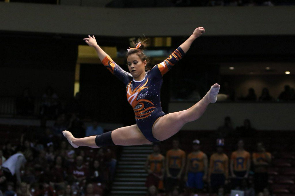 Gymnast who dislocated both knees now just hopes she can walk down the