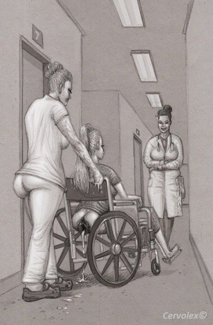 Anal Fisting Health - Extreme Clinic 8 #nfsw #porn #drawing #sketch #bdsm #clinic ...