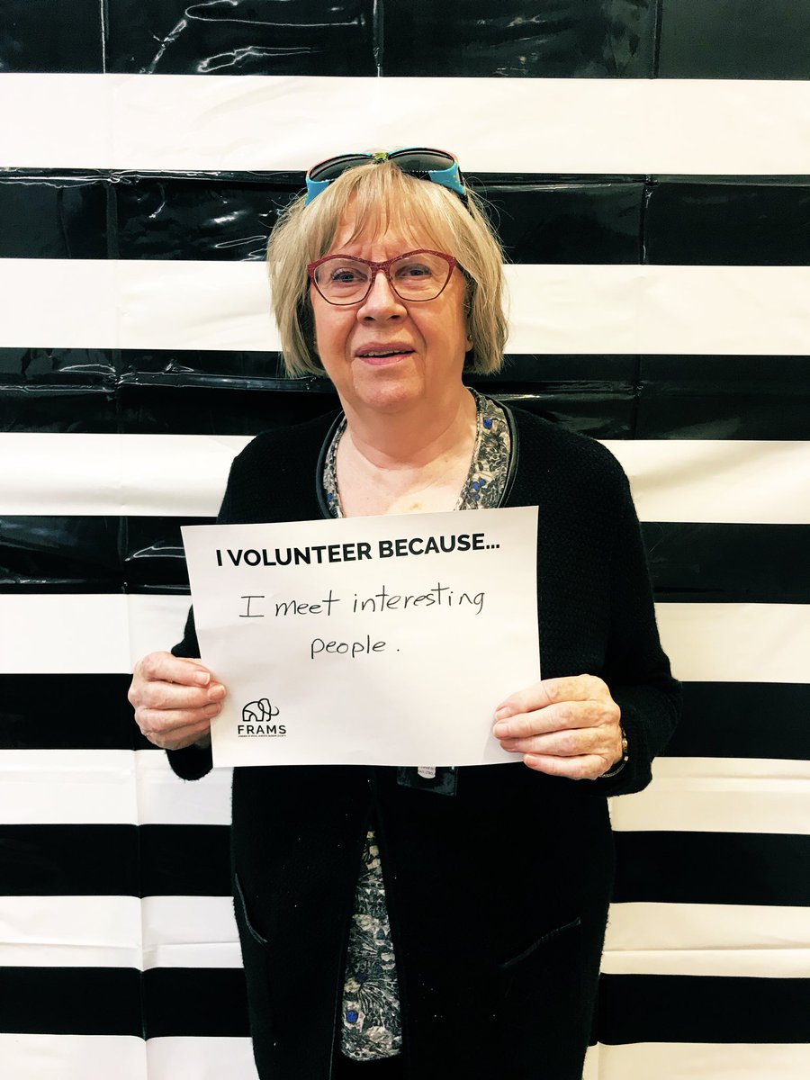 MuseumFriend's tweet photo. DYK Our Board of Directors is made up of volunteers? In celebrating them during National Volunteer Week we asked them why they give their time. Check out some motivations Teri, Susan, Rav, and Caitlyn shared...
#BetterWithFRAMS #RAMfriend #yegvolunteer #NVW2019 https://t.co/7UN8MiPTJp