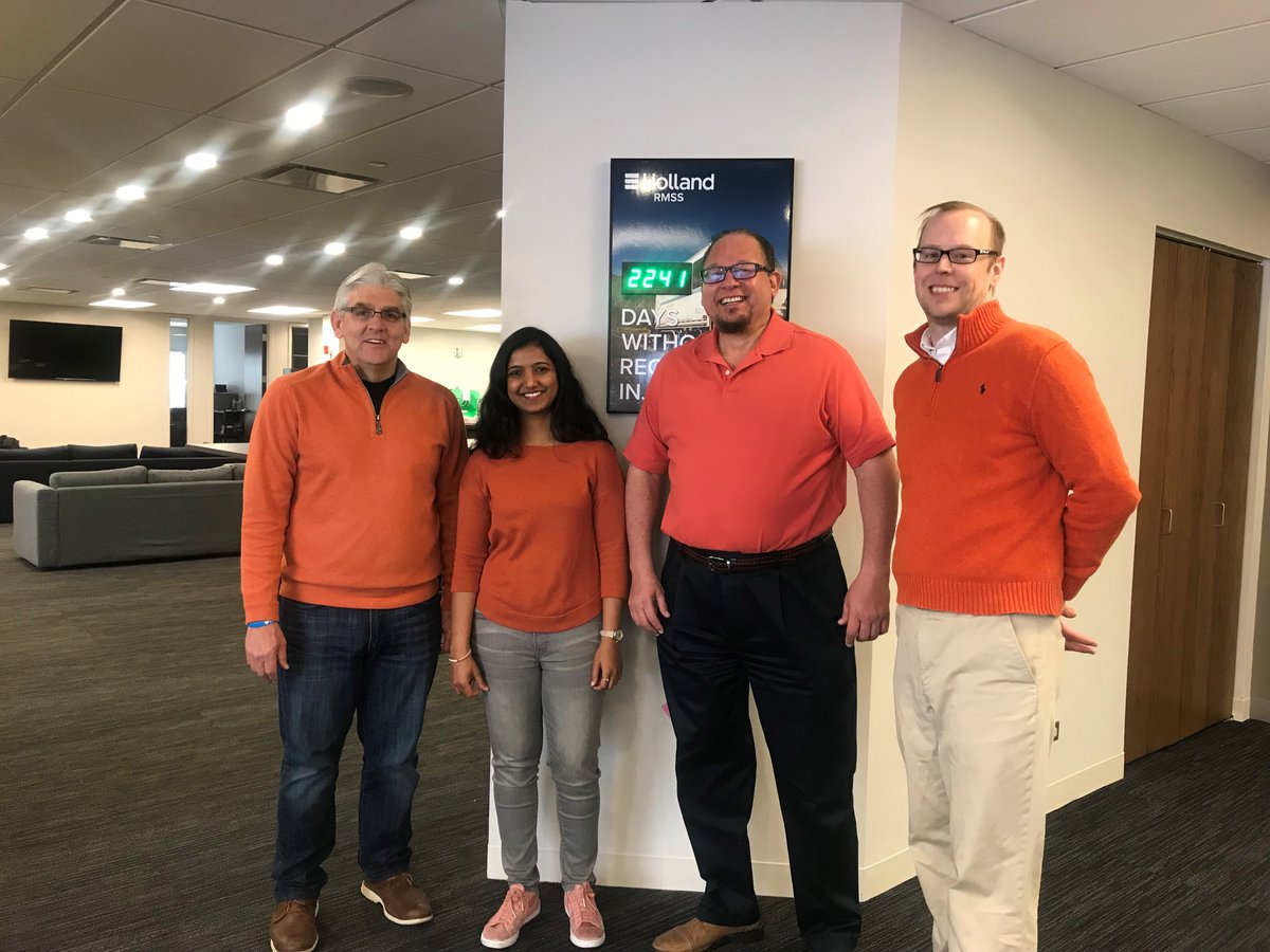HollandRail's tweet image. It's National Work Zone Awareness Week and our employees are #GoingOrange to support our sister company Curran Contracting!
In 2017 alone there were 799 work zone fatalities. Be sure to use caution when going through work zones. #Orange4Safety