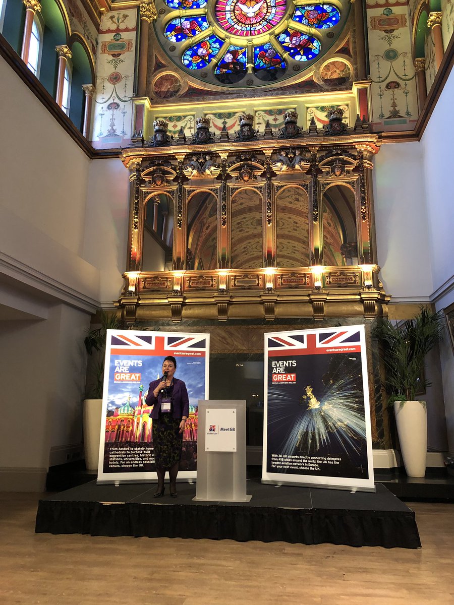 Let’s shout about @EventsAreGREAT kicked off #MeetGB with a great reception The Beaumont Estate <a href="/QEIICentre/">QEII Centre</a>