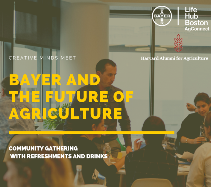 Bayer's LifeHub in #Boston this week launched its #AgConnect social event series. <a href="/Bayer/">Bayer AG</a>'s Head of Innovation, Kemal Malik, said a few words about the important role collaboration plays in achieving new and exciting outcomes. Learn about #AgConnect here: bit.ly/2IpwXUj