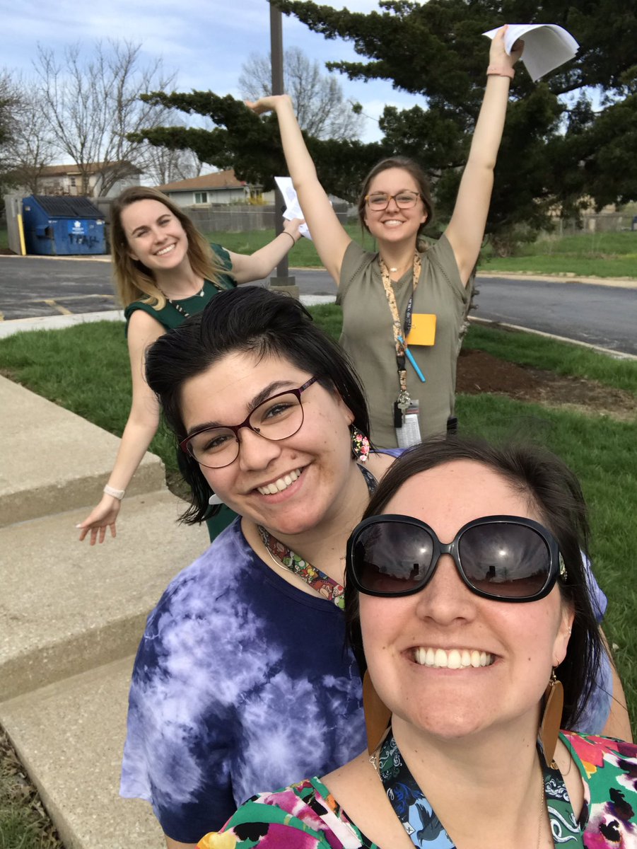 mrsdowling_isd's tweet photo. Just your friendly, neighborhood 4th and 5th grade teachers out reminding folks about Kindergarten Registration tomorrow! Calling all 5 year olds! @RandallBears https://t.co/jHtOWJ4FNk
