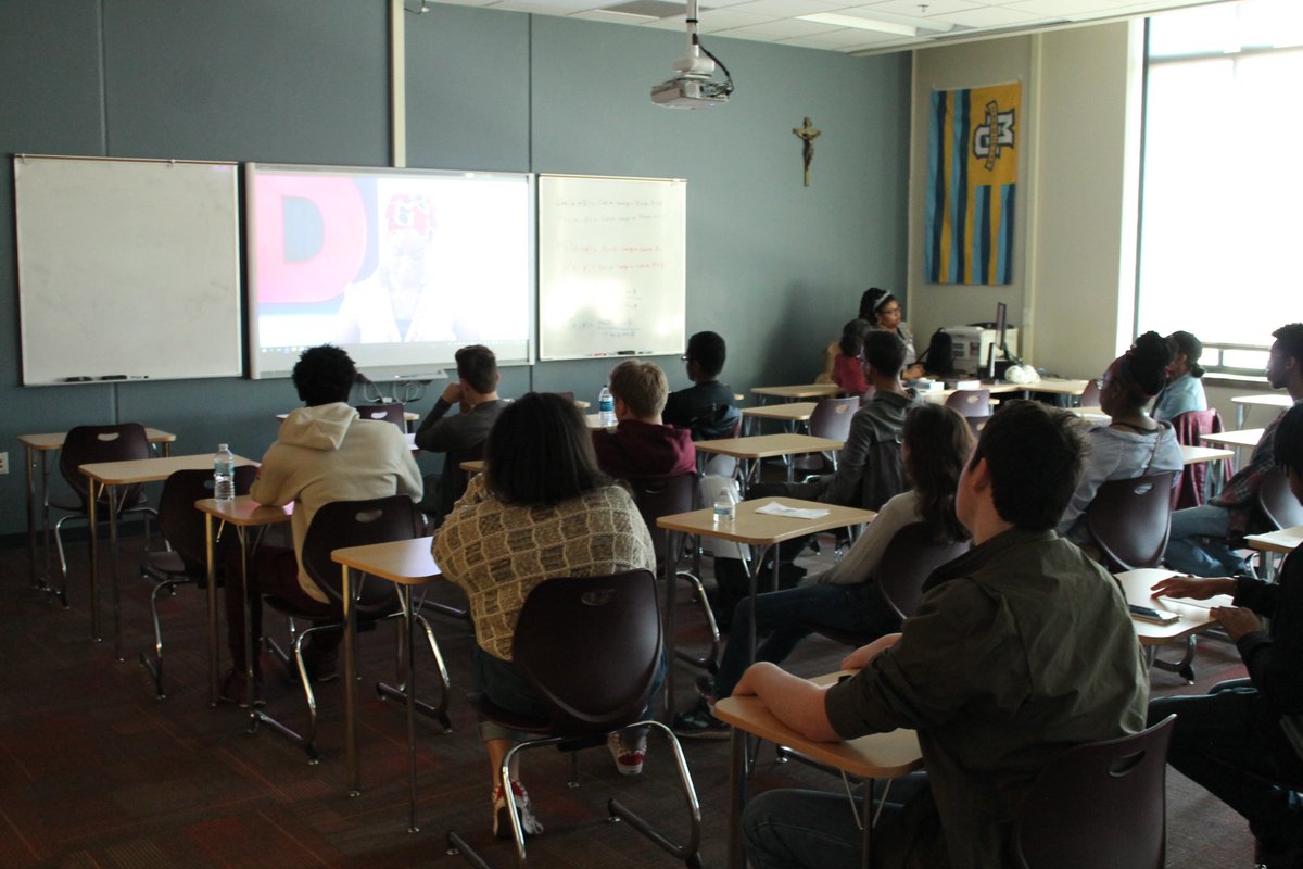 UofdU's tweet photo. Over the weekend, U of D's Diversity Union was happy to host schools and students from all the Metro Detroit Area for discussion in our annual Diversity Convention! Big thanks to Cristo Rey, Regina, and Cranbrook high schools for their presentations. https://t.co/q6EMlKo262
