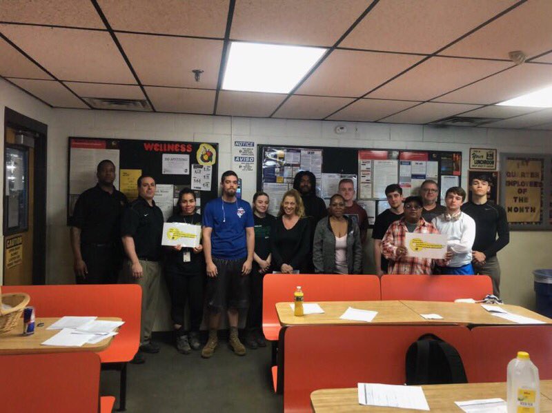 Great meeting today with the Safety Committee.