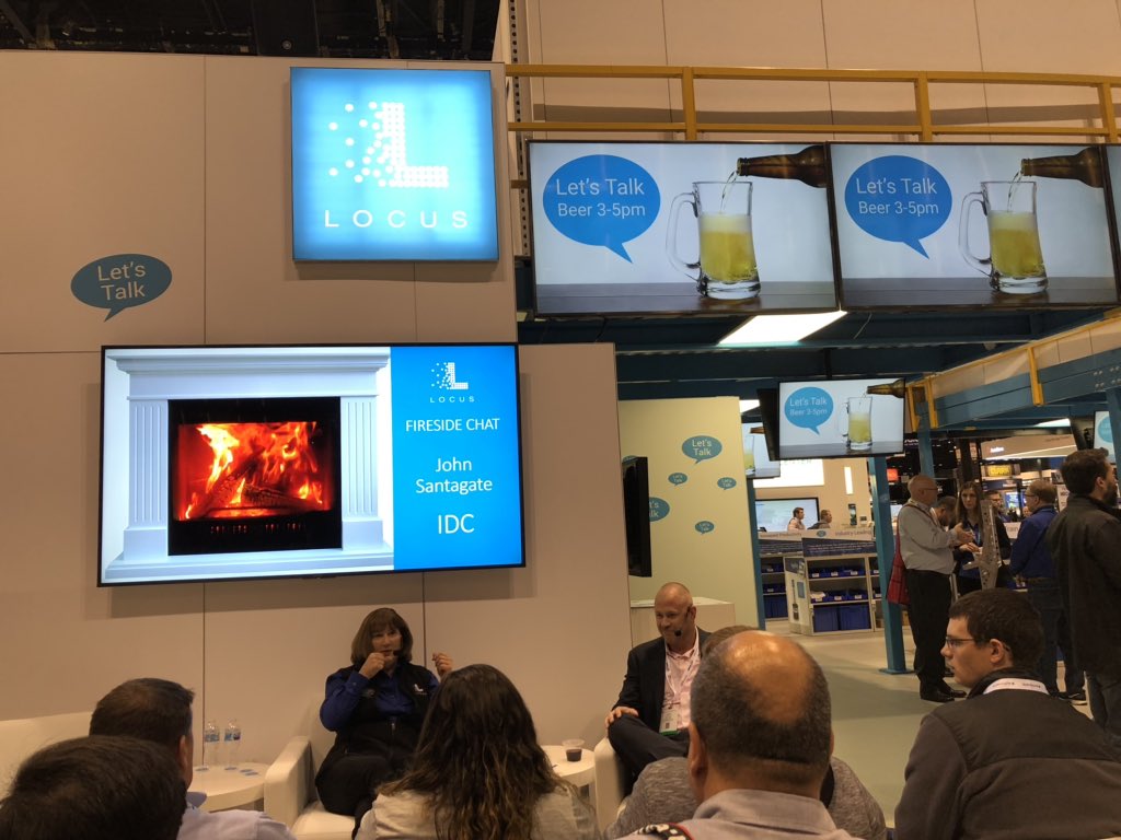 jeandesm's tweet image. #ProMat19 @LocusRobotics  Great conversation about developing and delivering robotics excellence programs.