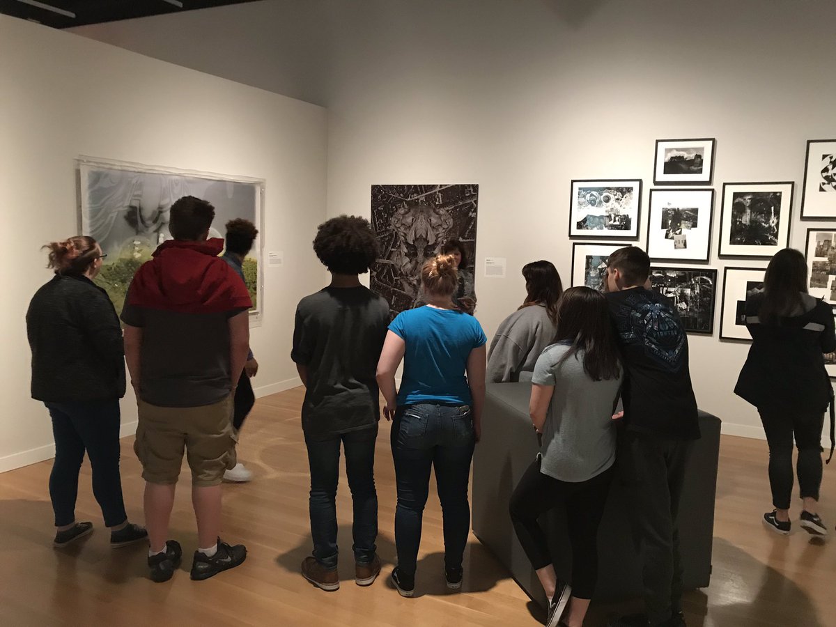 RidgeArts's tweet photo. Some of the high school students attended our field trip to the Mint Museum of Art and Design in Charlotte. It was a great trip and many of our artists were inspired! https://t.co/mEwacS4BTn