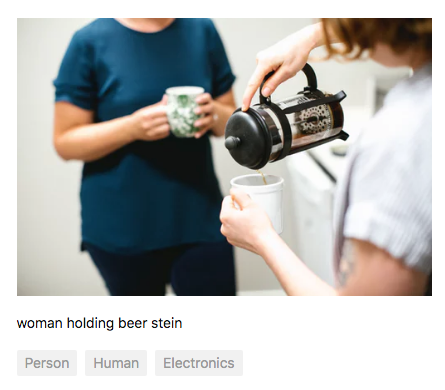 Am I drunk on coffee and stock photo searches, or is this not a beer stein? #stockphotos #frenchpress