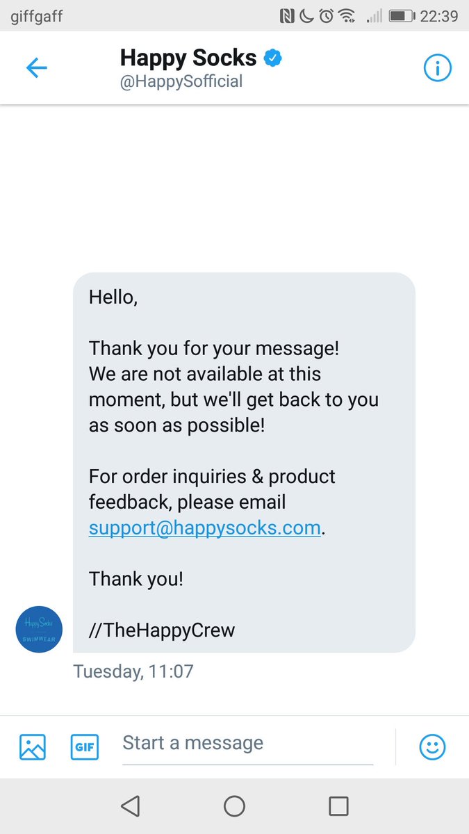 GaryRobson75's tweet photo. @HappySofficial Another example of their non-existent customer service....already coupled with their scam to take your money and not provide the products you thought you were buying! https://t.co/S738kYA5DR
