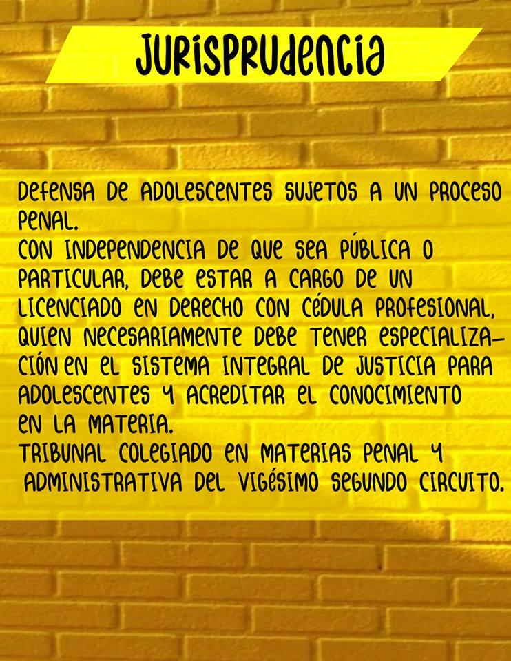 #JUSTICIAPARAADOLESCENTES 
#jurisprudencia 
#abogados 
#UTEP