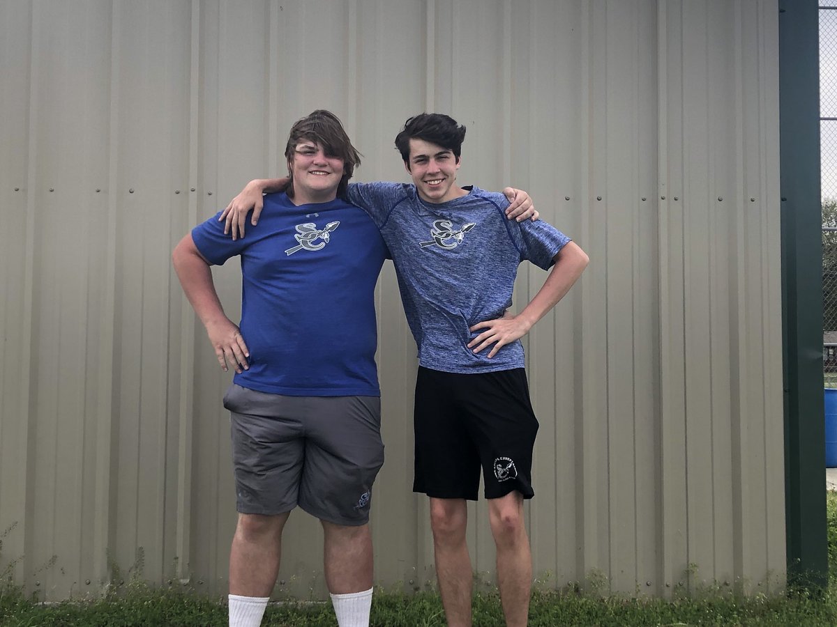 chieftaincircle's tweet image. Brance Renschler and Elijah Walblay take 4th in # 1 Doubles!