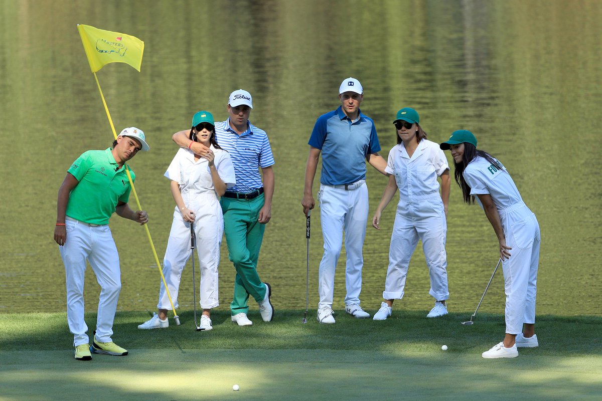 Golf.

At the Masters.

With your dates.

Life is good.
