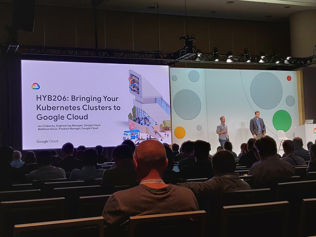 pkhamre's tweet photo. Very interesting to see how Anthos works with Kubernetes in practice. #GoogleNext19 https://t.co/WZQK3zHBSR