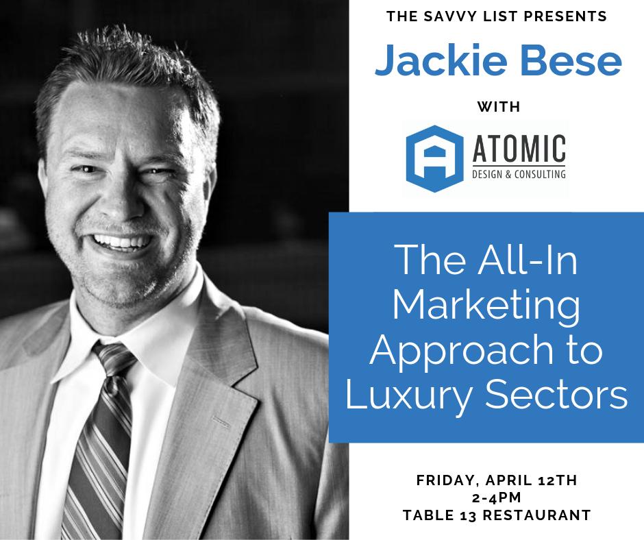 atomicDC's tweet photo. Join Atomic's founder, Jackie Bese, along with a panel of DFW marketing professionals this Friday at The Savvy List Luxury Marketing seminar. Learn more about this event and RSVP at https://t.co/4iGvHy0pE9 Hope to see you there! #LuxuryMarketing #AtomicDC #DigitalMarketing https://t.co/9KYYinwssd