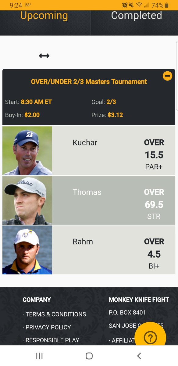 #MKFMasters <a href="/mkf/">Monkey Knife Fight</a>  Pfm18mvp