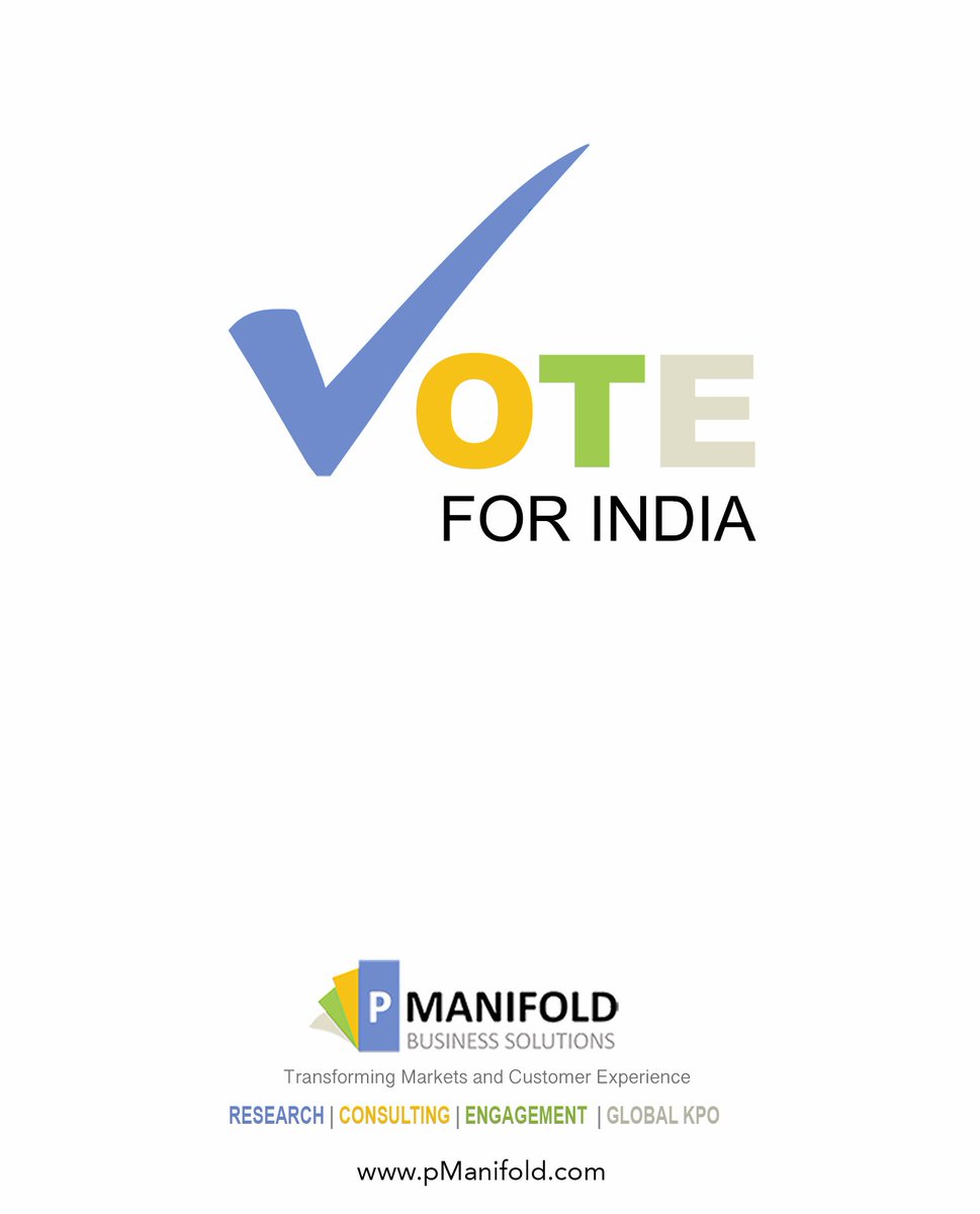Vote for better India. Every vote counts. Exercise your right to vote.

#elections #india #democracy