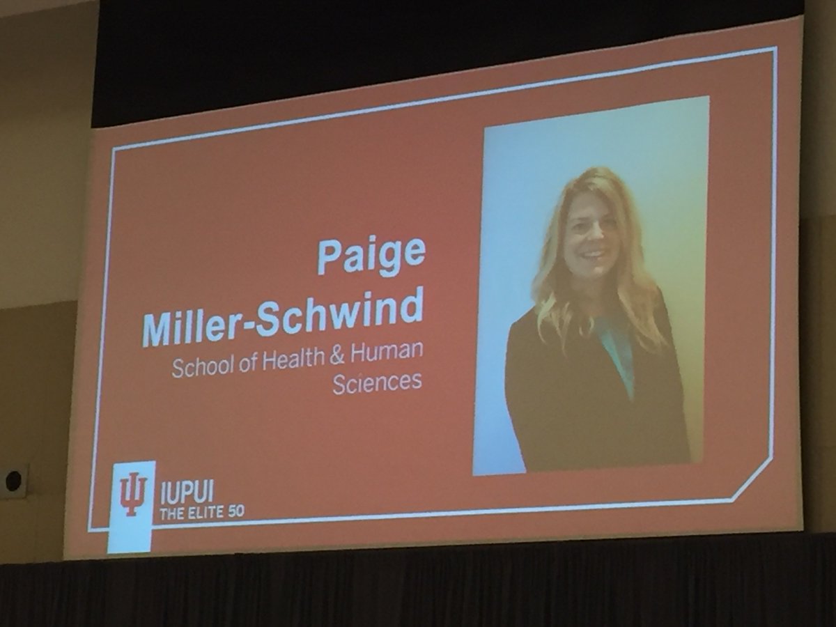 vgwilburn's tweet photo. It was an all the feels type of day as an educator, so proud of #OT @IUPUISHHS student Paige Miller-Schwind in her recognition of @IUPUI Elite 50 It has been a JOY to watch her shine✨
#SHHSuccess https://t.co/ny5ysyDh1S