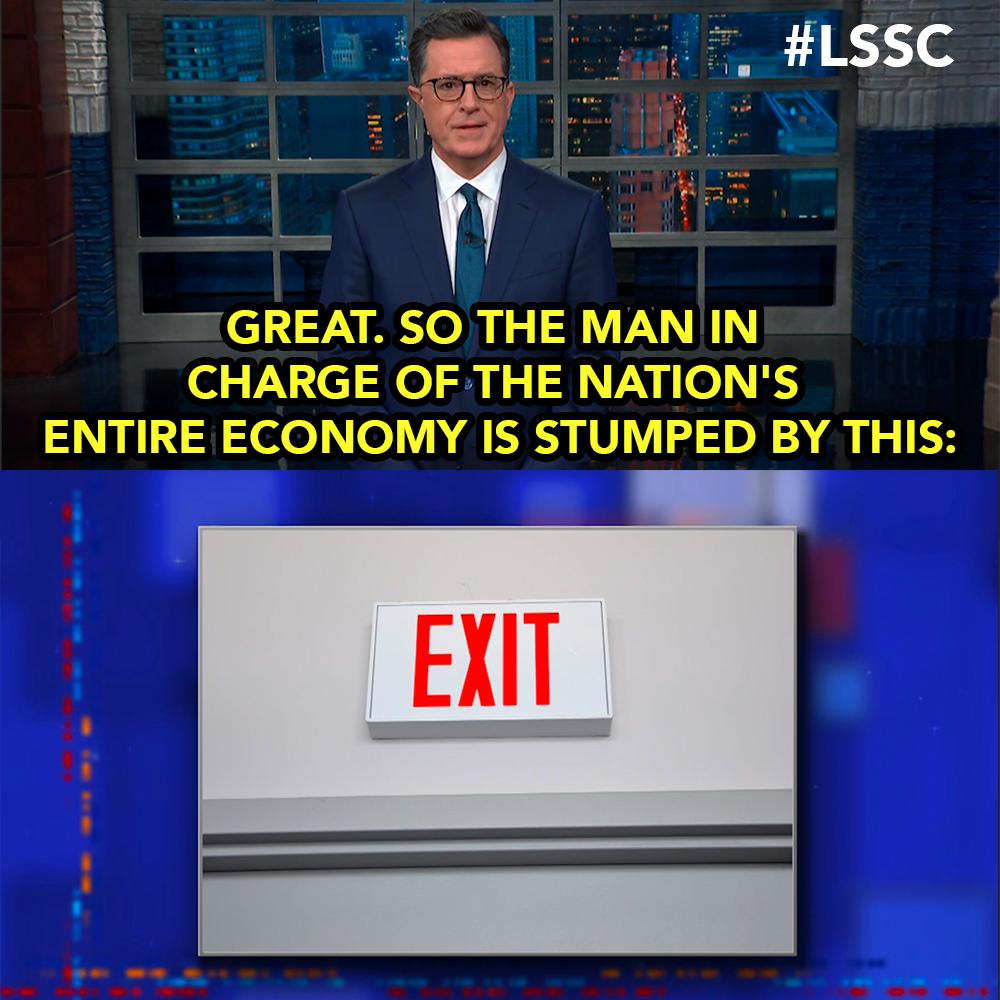 colbertlateshow's tweet image. We’re in trouble. 🤦‍♂️#LSSC