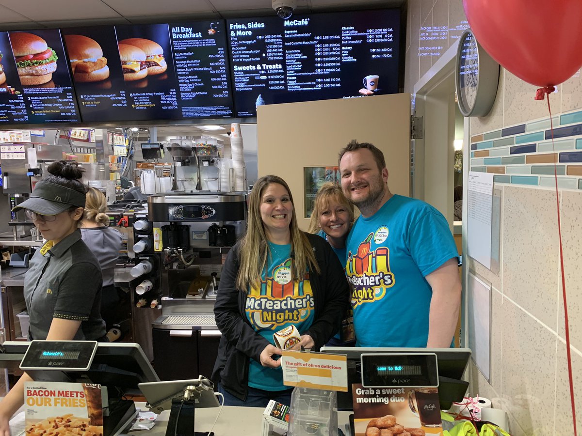 Happy McTeacher night. Come out to the McDonald’s at Stratford Square to support Jay Stream! @kjmccann93 <a href="/GerleveStaci/">Staci Gerleve</a> <a href="/CariFurrie/">Cari Furrie</a> #imlovingit