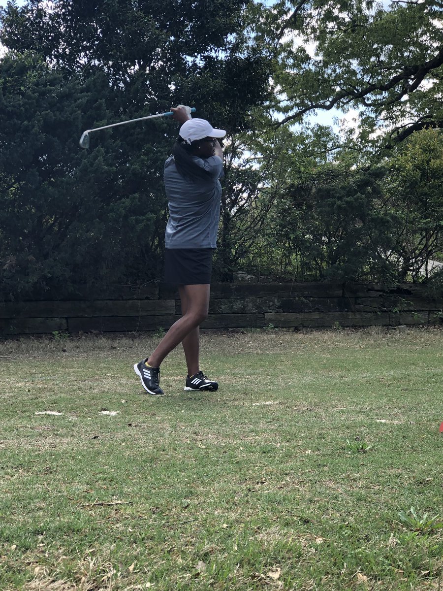Good weather made for a good day to hit the links