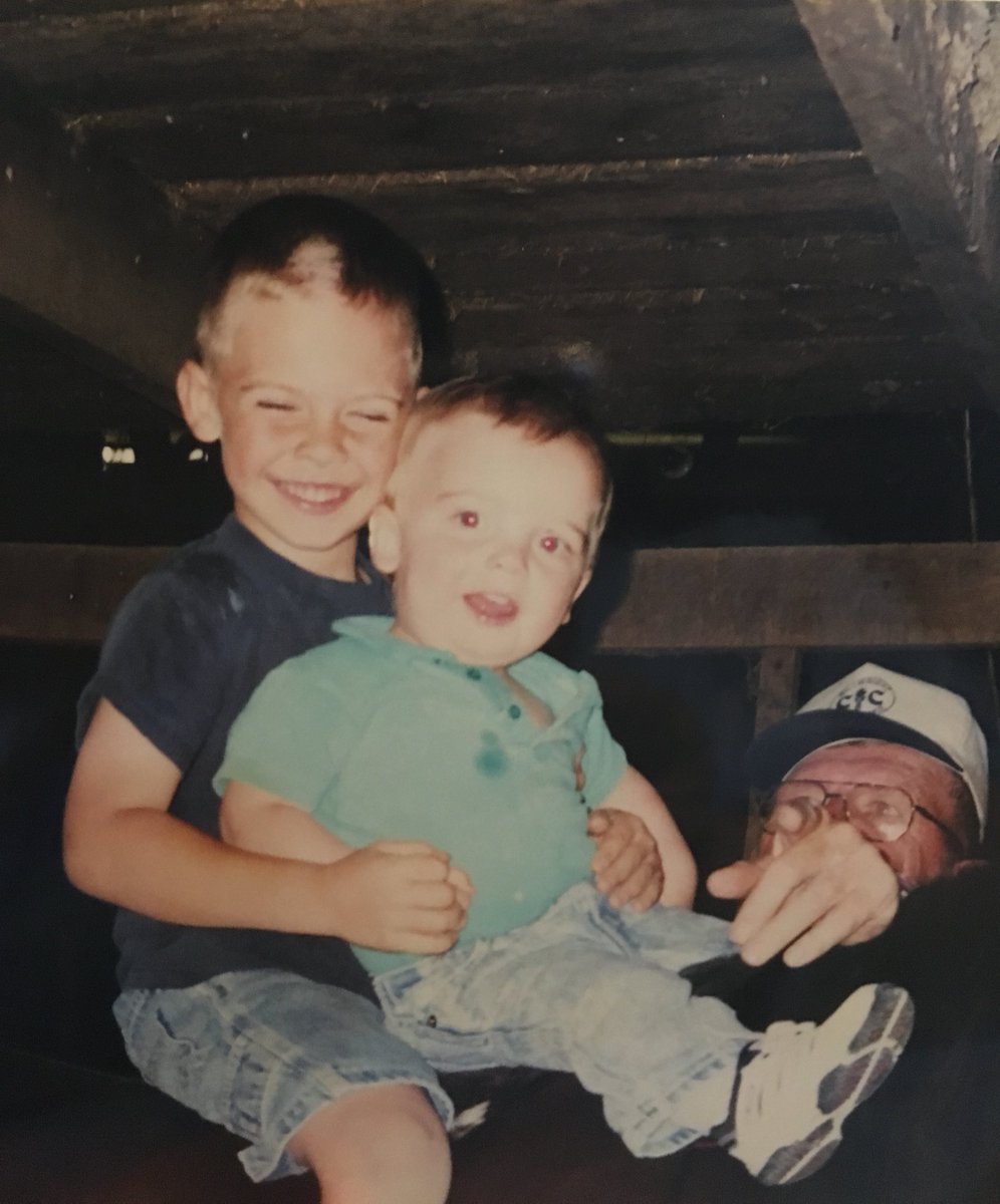 T_Hall_10's tweet photo. Happy National Sibling Day to this stud I’ve been taking care of since day 1. You’re welcome for giving you a hard time and molding you into the man you are today @D_H_10 #LakeDrive https://t.co/wKeltIFFPy
