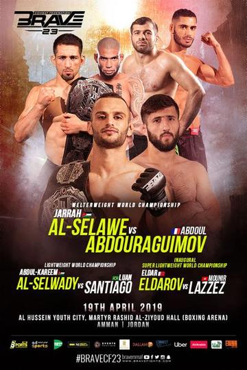 Triller_TV's tweet photo. 🇯🇴🇯🇴 @bravemmaf #BRAVECF23
🏆J. Al-Silawi🇯🇴 🆚 A. Abdouraguimov🇷🇺
🏆 Eldar Eldarov 🇷🇺 🆚 Mounir Lazzez🇹🇳
🏆A Al-Selwady 🇯🇴🆚 Luan Santiago🇧🇷
@ShortyTorres125🇺🇲🆚Amir Albazi 🇸🇪
🏟️Amman, Jordan
📅 April 1️⃣9️⃣ - 12pm EST 
📺#FITETV 
Their #MMA action is 🔥🔥 everytime! https://t.co/zp5LSVsQlm