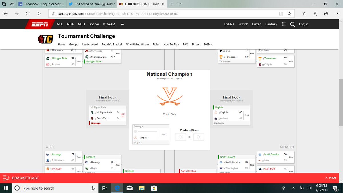I vote next #MarchMadness 🏀 tournament that we do live transmission show from #TeamNBS19 Luke Casey's house after #SelectionSunday gets his thoughts...I need his help! 😅