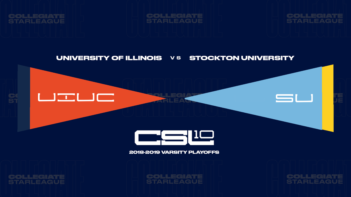CollegiateRL's tweet photo. We're onto the Ro8 tonight with another double feature, between UIUC vs Stockton &amp; Akron Zips Gold &amp; OSU JV!

⚔ @Illini_esports vs SU Ospreys
⚔ @ZipsEsports vs @OSUEsports
📺 https://t.co/t393gfERw1
🕖 5:30PM PT / 8:30PM ET https://t.co/Af6DdS2YCk