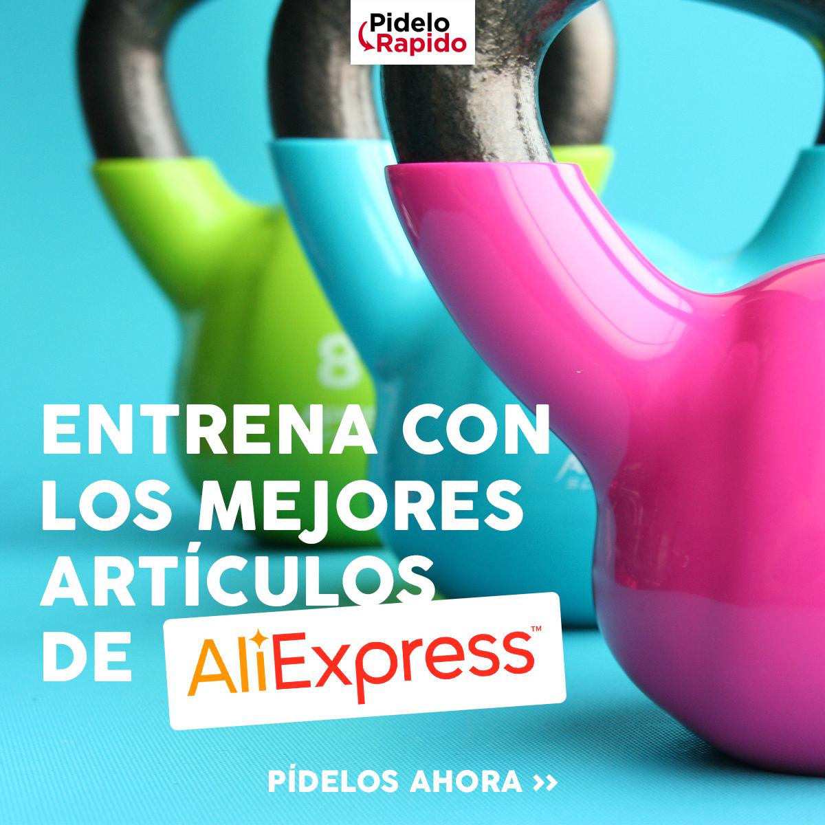 🏋️‍♀️🤸‍♂️¡Es tiempo de entrenar! 🏋️‍♀️🤸‍♂️
Pide tus artículos favoritos a precios increíbles de #Aliexpress. 
Comienza a pedir HOY MISMO: prdo.me/2P35KYM