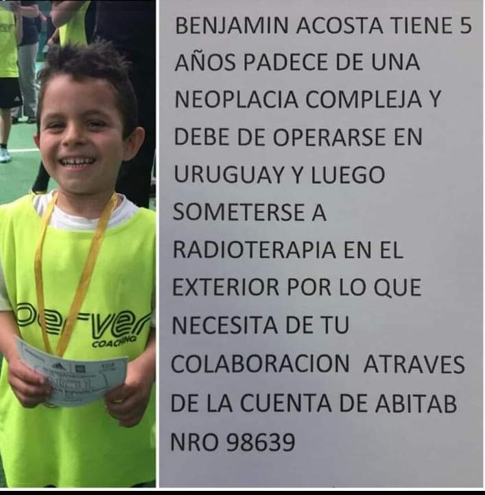 ¿Vamos a ayudarlo? ¡Nos necesita de verdad!