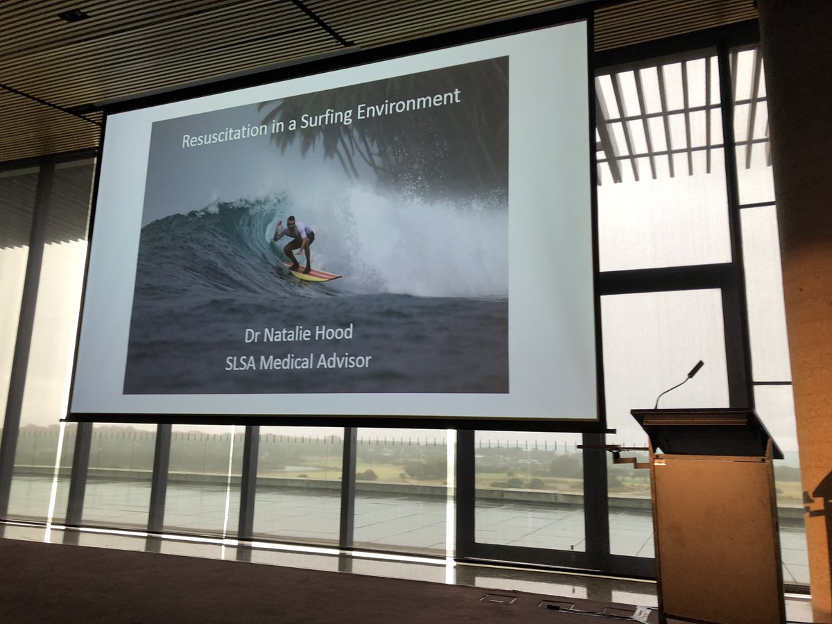 surfingmed's tweet photo. Dr. Nathalie Hood on Resuscitation in remote environments. #wcsm19 https://t.co/5WaYpUHLBU