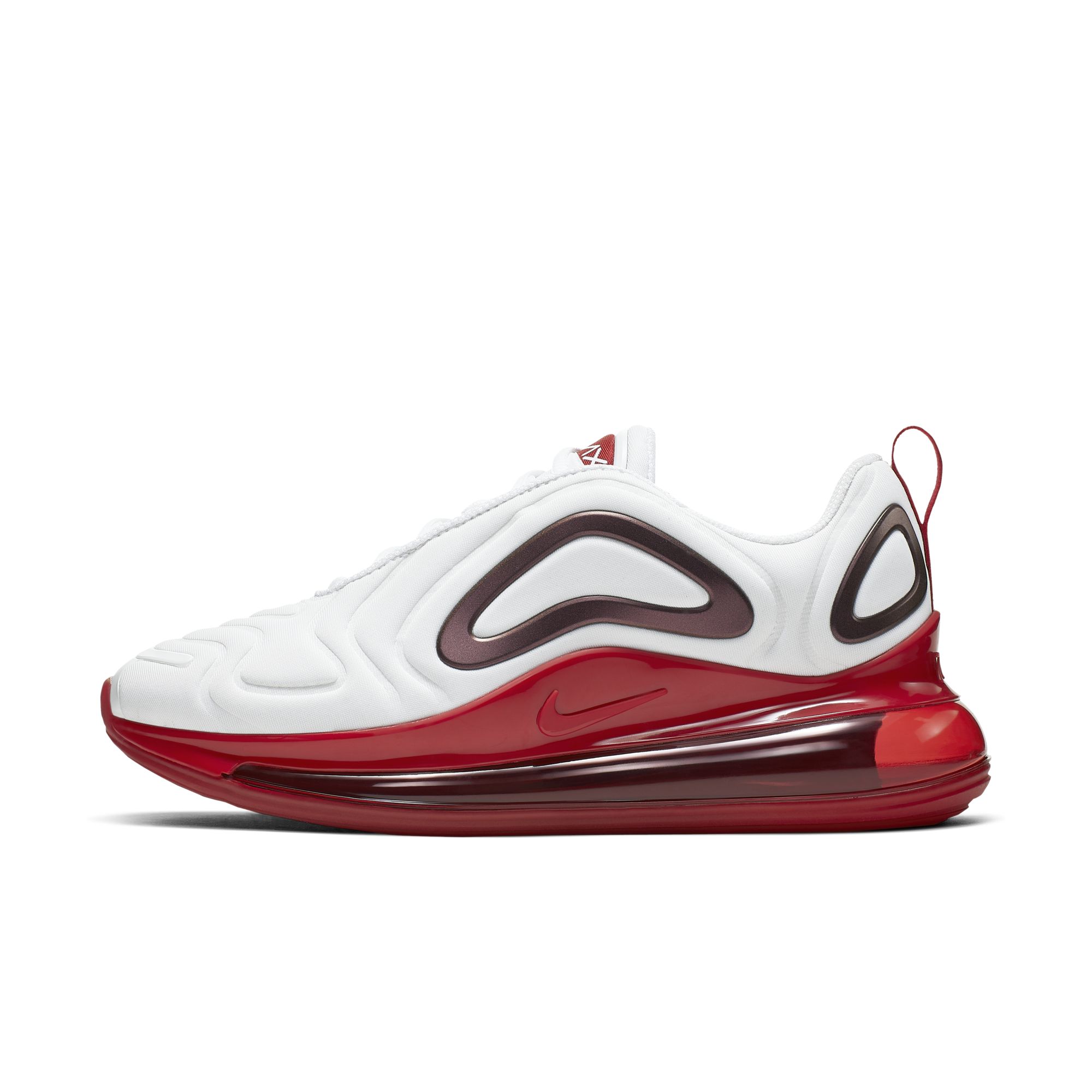 Air max 720 white hyper crimson top
