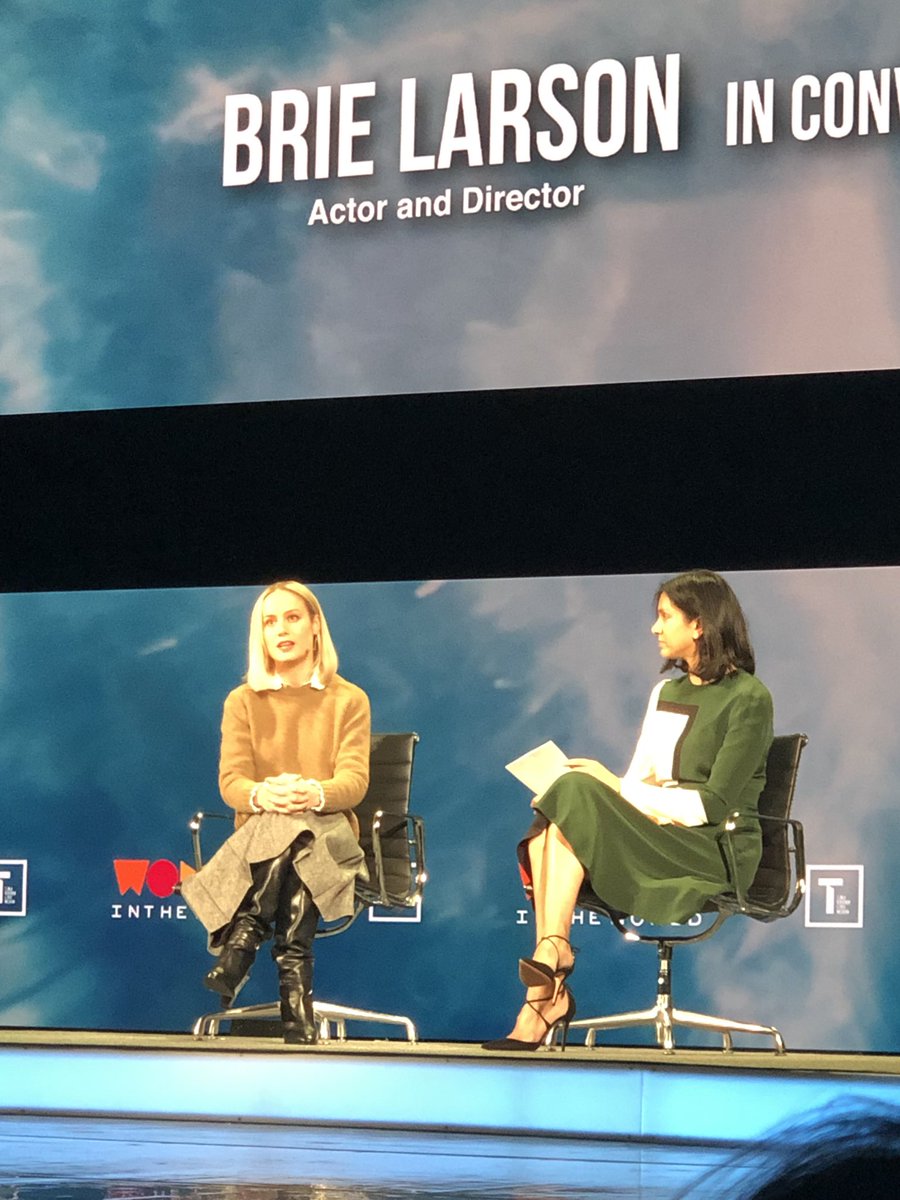 TsedaleMelaku's tweet photo. “Money is something that they don’t want you talk about it, they make you feel icky so that you don’t ask for the number you deserve.” @brielarson talking about women negotiating and making them feel bad about it!! Tell me about it!! #WITW #BadOffers https://t.co/TloRDJLxAt
