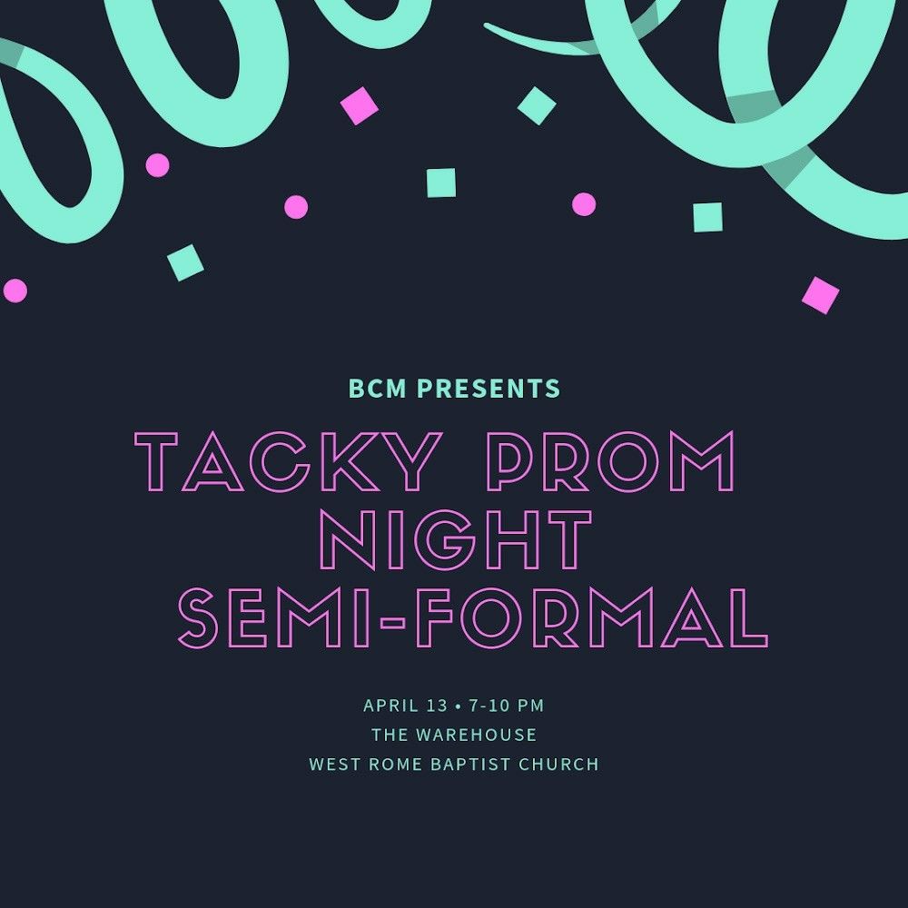shorter_bcm's tweet photo. SATURDAY NIGHT IS SEMI NIGHT!!!!! It's gonna be an awesome night of food fellowship and Drol's dance moves! Hope to see y'all at the Warehouse at 7PM! https://t.co/jazubzrQ6V
