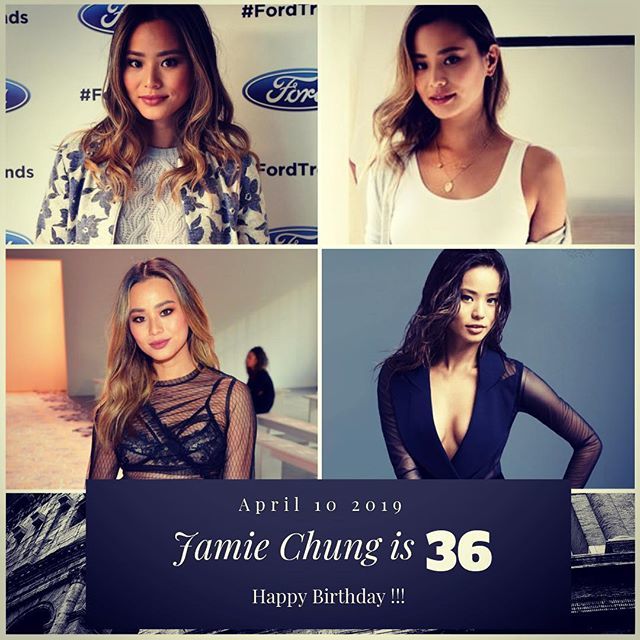 Actress Jamie Chung turns 36 today !!!    to wish her a happy Birthday !!!  