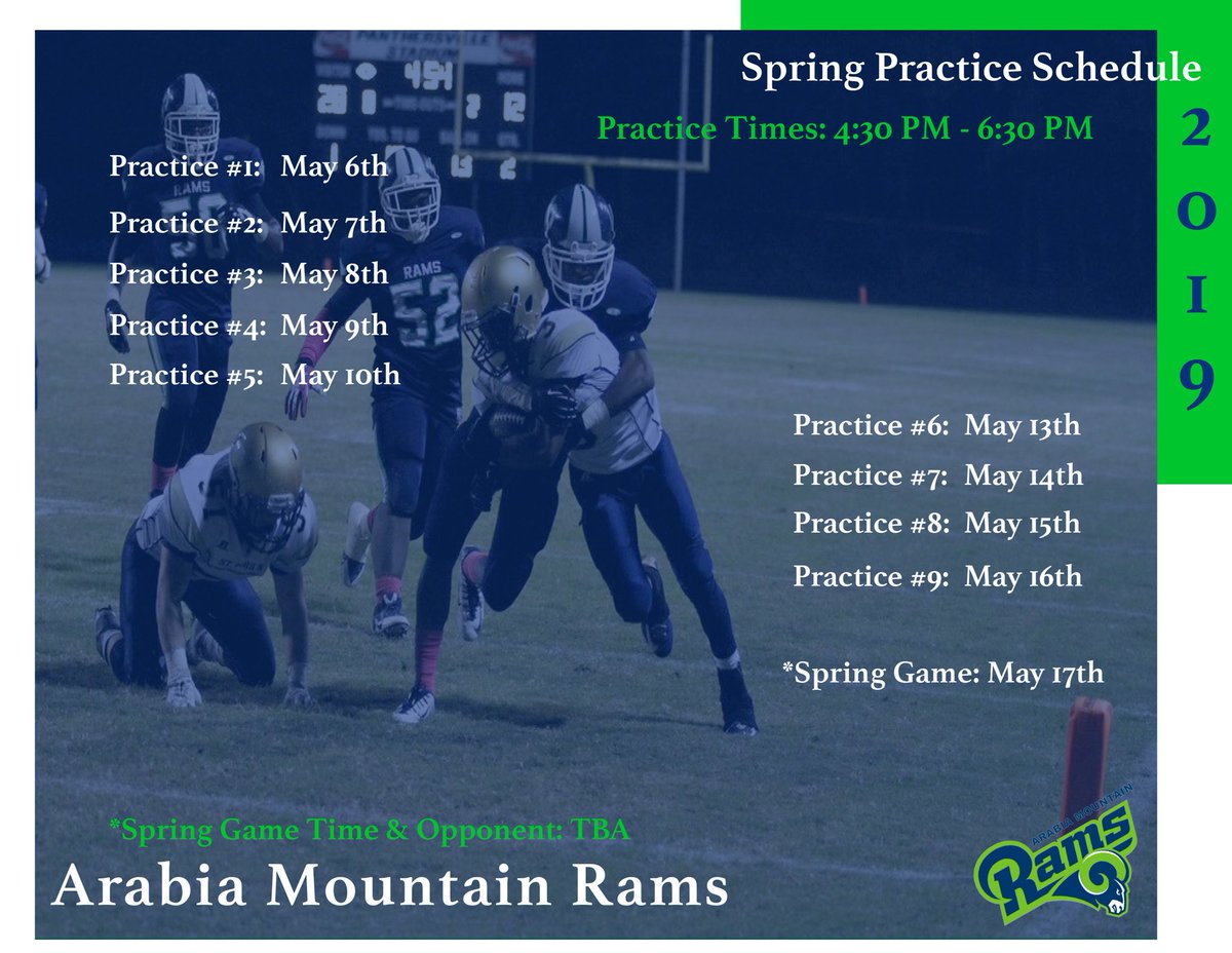 RecruitArabia's tweet photo. It’s TIME!!!! Coaches come check out the Arabia Mountain Rams at the Rams Den!!!! You don’t want to miss out on this talent!!! #chopwoodcarrywater #RecruitArabia https://t.co/Ir4KESGzzj