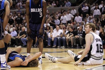 Can’t believe this is <a href="/swish41/">Dirk Nowitzki</a> ‘s last game! It’s quite fitting the opponent is the <a href="/spurs/">San Antonio Spurs</a>... So many battles over the years in the rivalry. Congratulations on a LEGENDARY career. It was always an honor fouling you and getting scored on by you... so many times 🤦‍♂️🤷‍♂️😂