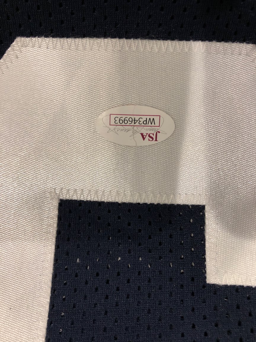 millman85's tweet photo. Great mail day thanks to @Sigs4Soldiers!! Beautiful @PennStateFball @zettel98 jersey!! #AnthonyZettel #WeAre @MMIA27526 https://t.co/iKaeePiKSZ
