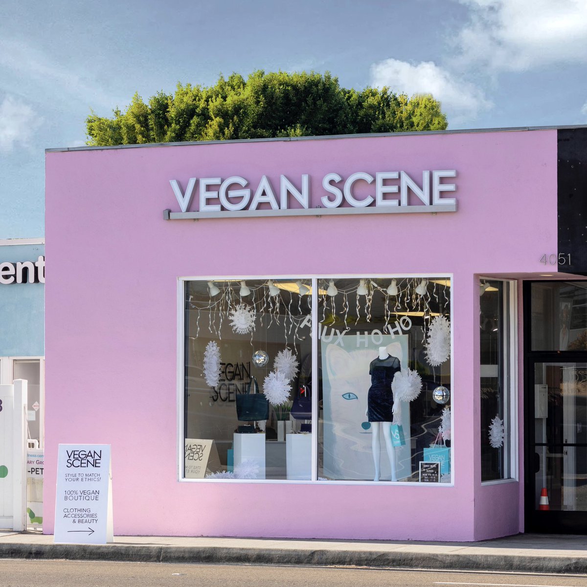 VeganScene's tweet photo. Visit our vegan fashion boutique in Venice! We’ve got style to match your ethics. Featuring vegan and environmentally conscious fashion including our own vegan designer line @legendsandvibes. 

We’re located at 4051 Lincoln Blvd. Shop at https://t.co/OnxVR1KCuY https://t.co/aeQvYstHV8